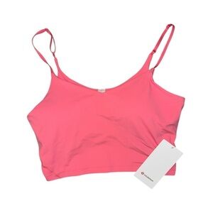 Lululemon Athletica NWT Align cropped cami tank pink A/B women’s size 14